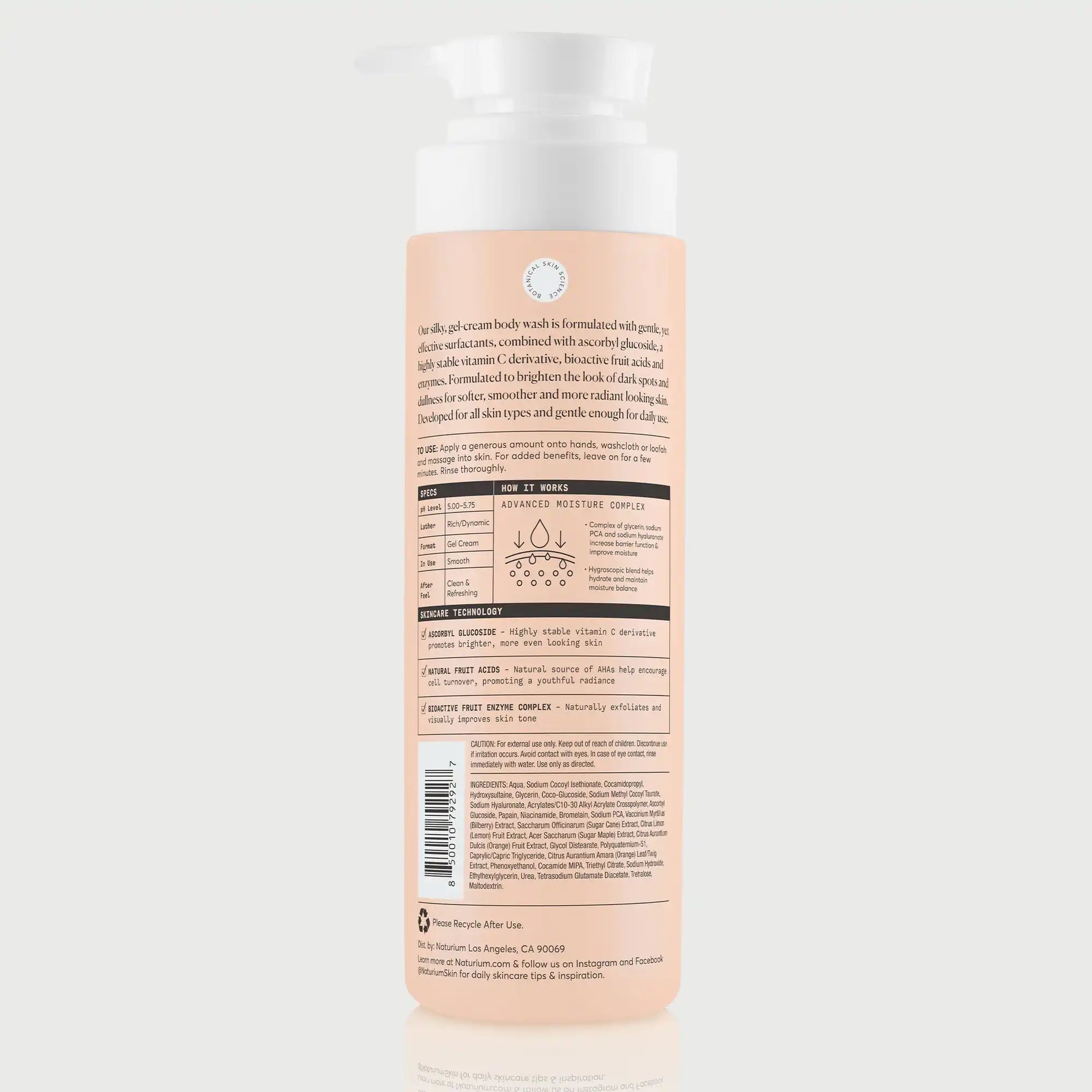 the-brightener-vitamin-c-brightening-body-wash-p9 NATR-The-Brightener-Body-Wash_back.webp